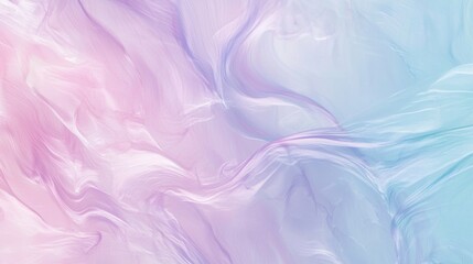 Fototapeta premium Swirling pastel pink and blue paint create an elegant, modern background perfect for adding vibrancy and sophistication to any project