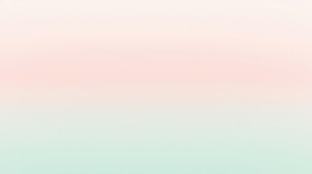 This gradient background blends light pink and green hues, creating a soft and calming pastel effect. The subtle transition of colors evokes a sense of tranquility and peace