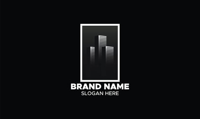 real estate logo, real estate logo design, property logo, building logo, 3d buildings logo, modern building logo, vector building logo