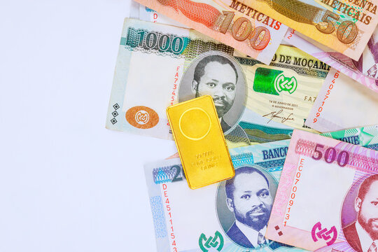Investing money in gold bars in Mozambique is buying gold for Mozambican metical money