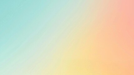 Obraz premium Soothing gradient background in yellow, blue, and pink. Adds brightness and cheer to designs with a modern touch. Ideal for digital art and graphic projects