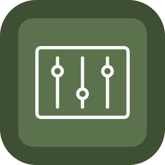 Equalizer Vector Icon Design