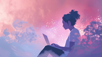 A company promoting mental health initiatives for remote workers, offering virtual wellness programs and mental health resources.