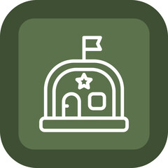 Warehouse Vector Icon Design