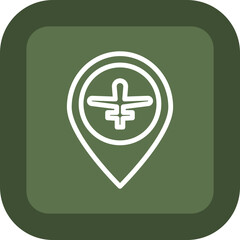Obraz premium Location Vector Icon Design