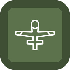 Obraz premium Drone Vector Icon Design