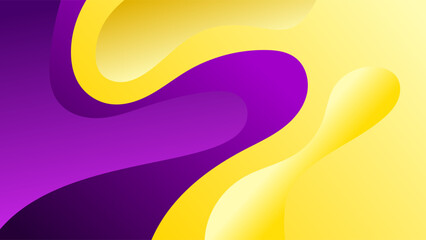 ABSTRACT BACKGROUND PURPLE ORANGE GRADIENT SMOOTH LIQUID COLORFUL DESIGN WITH HAND DRAWN SHAPES VECTOR TEMPLATE GOOD FOR MODERN WEBSITE, WALLPAPER, COVER DESIGN 