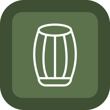 recommend clip art: Barrel Vector Icon Design