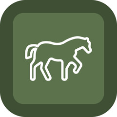 Horse Vector Icon Design