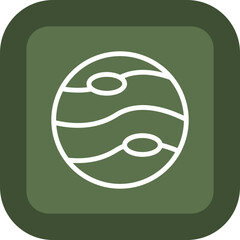 Jupiter Vector Icon Design