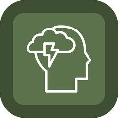 Anxiety Vector Icon Design