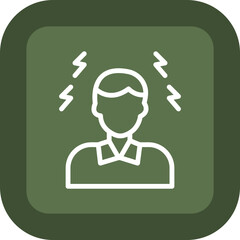 Headache Vector Icon Design