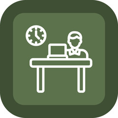 Busy Vector Icon Design