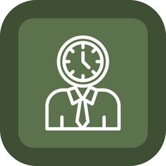Clock Vector Icon Design