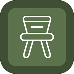 Baby Chair Vector Icon Design