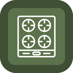 Stove Vector Icon Design