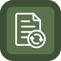 File Update Vector Icon Design