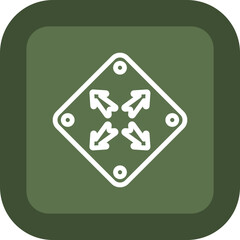 Resize Vector Icon Design