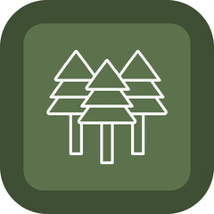 Pine Tree Icon Design