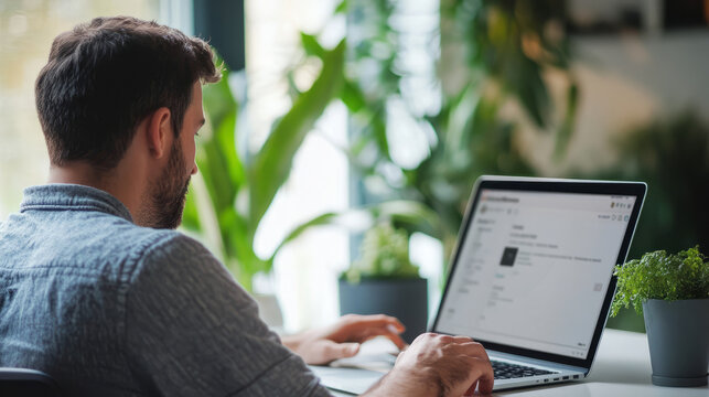 A professional using storytelling techniques during an online presentation to connect with their audience