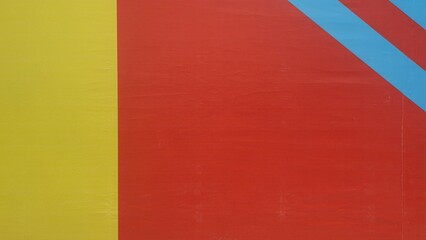 Colorful pattern texture background. Abstract background of geometric shapes red, yellow, blue. Geometric abstract graphic design.