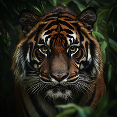 Fototapeta premium Angry tiger