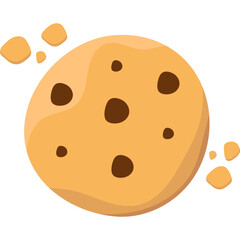 Chocolate Cookies Illustration