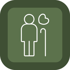 Elder Vector Icon Design