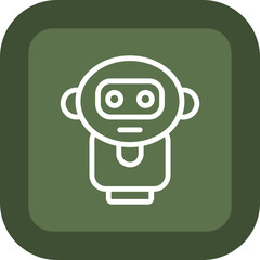 Ai Tutor Vector Icon Design