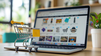 A developer creating a custom e-commerce website, focusing on building a secure, scalable, and responsive platform with seamless payment integration.