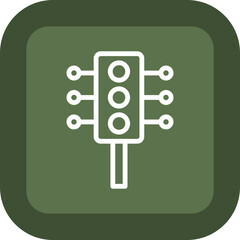 Traffic Lights Vector Icon Design