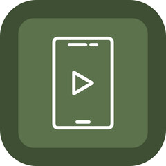 Live Streaming Icon Design