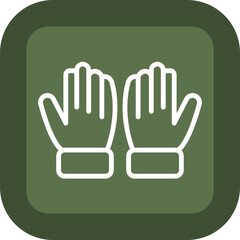 Obraz premium Gloves Icon Design