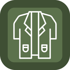 Doctor Coat Icon Design