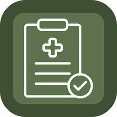 Fototapeta premium Health Check Icon Design