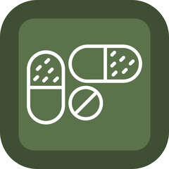 Pills Icon Design