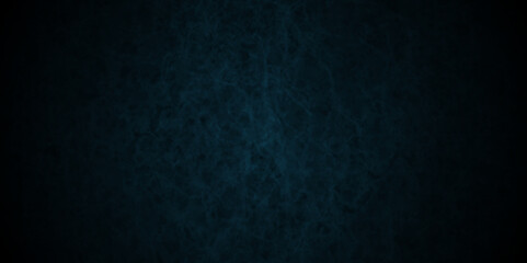 Abstract Blue wall stone grunge texture. old vintage retro rough watercolor painted mottled blue background. rock stone wall bright ink and watercolor textures on black paper background.
