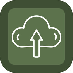 Cloud Upload Icon Design