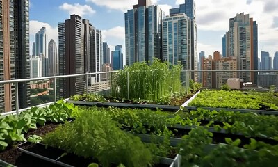Rooftop Agriculture: Cultivating Sustainability in Urban High-Rise Living