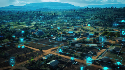 A digital platform showcasing investment opportunities in developing countries, with focus on infrastructure, agriculture, and tech innovation.