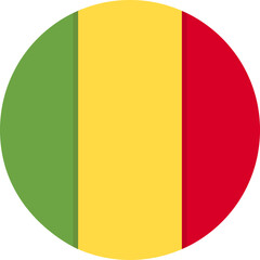 Fototapeta premium MaliFlag Icon
