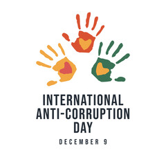 International Anti-Corruption Day vector design template good for celebration usage. International Anti-Corruption Day design. flat design. eps 10.