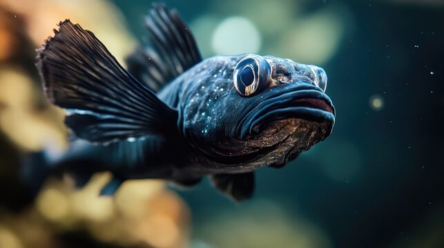 The black scabbardfish is an Atlantic Ocean fish known for its unique appearance and habitat in deeper waters