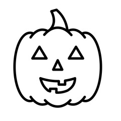 Halloween Pumpkin Icon, Creepy, Thanksgiving