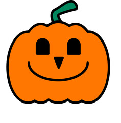 Halloween Pumpkin Icon, Creepy, Thanksgiving
