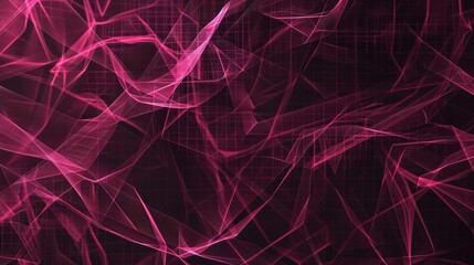 Wireframe background with plexus effect Futuristic