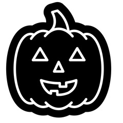 Halloween Pumpkin Icon, Creepy, Thanksgiving