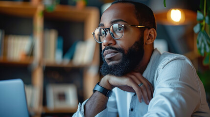 Obraz premium A financial advisor discussing opportunities to invest wealth in social good, balancing financial returns with positive societal outcomes.