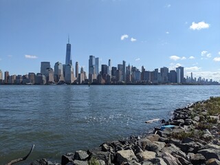 Downtown Manhattan from Liberty State Park, NJ - September 2024