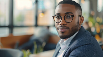 Obraz premium A financial advisor discussing social impact banking strategies, helping clients align their financial goals with social and environmental outcomes.